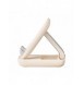 Justerbart telefonställ med spegel Baseus Seashell Series - beige