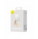 Justerbart telefonställ med spegel Baseus Seashell Series - beige
