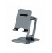 Baseus Desktop Biaxial Vikbart metallställ för smartphone/ställ grått (LUSZ000013)