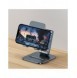 Baseus Desktop Biaxial Vikbart metallställ för smartphone/ställ grått (LUSZ000013)