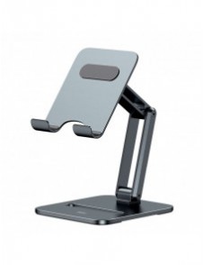 Baseus Desktop Biaxial Vikbart tablettställ i metall grått (LUSZ000113)