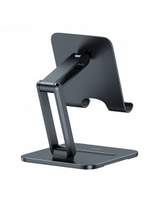 Baseus Desktop Biaxial Vikbart tablettställ i metall grått (LUSZ000113)