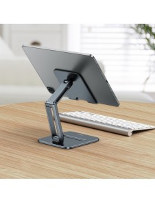 Baseus Desktop Biaxial Vikbart tablettställ i metall grått (LUSZ000113)