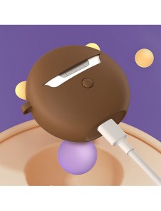 Baseus silikonfodral för Bowie E3 hörlurar brun (AREA000008)