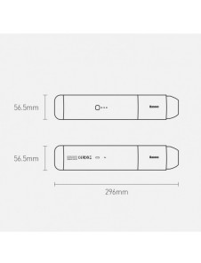 Baseus A3 sladdlös bildammsugare 135 W 15000 Pa silver (CRXCQA3-0S)