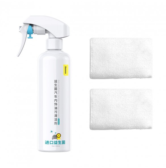 Baseus Auto-care spray för rengöring av bilens interiör 300ml vit (CRYH000002)