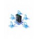 Baseus BA07 Bluetooth USB-adapter - svart