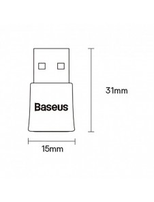 Baseus BA07 Bluetooth USB-adapter - svart