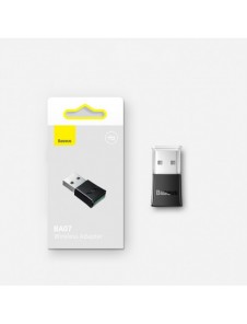 Baseus BA07 Bluetooth USB-adapter - svart