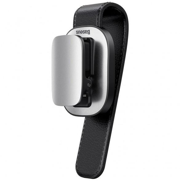 Baseus Bilhållare Glasögon Clip Silver (ACYJN-B0S)