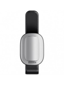 Baseus Bilhållare Glasögon Clip Silver (ACYJN-B0S)
