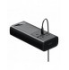 Baseus bilströmväxelriktare 150W 12V / 500W 220V (EU- och CN-kontakt) svart (CGNB000101)
