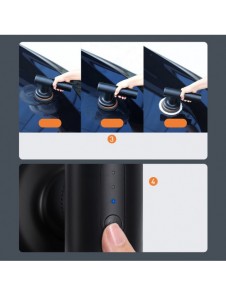 Baseus sladdlös elektrisk polermaskin 30W 4000mAh svart (CRDLQ-B01)