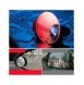 Baseus Full-view Blind-spot Mirror 2x extra bil sidospegel konvex dödvinkel svart (ACMDJ-01)