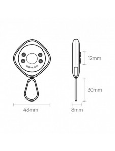 Baseus Heyo dold kameradetektor vit (FMHY000002)