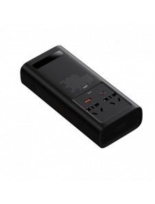 Baseus IGBT Car Inverter Inverter 300W 220V (CN / EU-kontakt) Svart (CGNB010101)