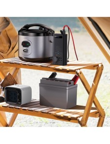 Baseus IGBT Car Inverter Inverter 300W 220V (CN / EU-kontakt) Svart (CGNB010101)