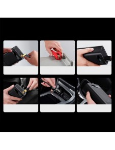 Baseus IGBT Car Inverter Inverter 300W 220V (CN / EU-kontakt) Svart (CGNB010101)