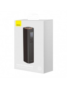 Baseus Mini Car Air Kompressor Cigarettändaruttag Svart (CRCQ000001)