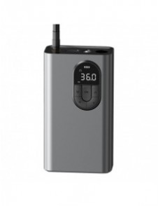 Baseus mini bilkompressor däckpump med 7500 mAh batteri grå (CRCQB02-0A)