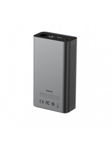 Baseus mini bilkompressor däckpump med 7500 mAh batteri grå (CRCQB02-0A)