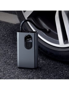 Baseus mini bilkompressor däckpump med 7500 mAh batteri grå (CRCQB02-0A)