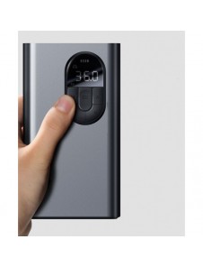 Baseus mini bilkompressor däckpump med 7500 mAh batteri grå (CRCQB02-0A)