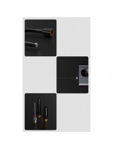 Baseus mini bilkompressor däckpump med 7500 mAh batteri grå (CRCQB02-0A)