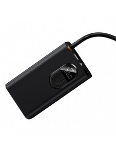 Baseus mini bilkompressor däckpump med batteri 2500mAh 54W svart (CRNL040001)