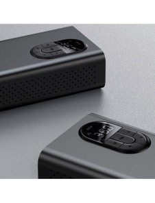 Baseus mini bilkompressor däckpump med batteri 2500mAh 54W svart (CRNL040001)