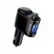 Baseus S-06 Bluetooth/USB bil FM-sändare (Overseas Edition) - svart