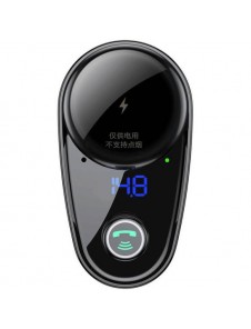 Baseus S-06 Bluetooth/USB bil FM-sändare (Overseas Edition) - svart