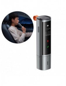 Baseus SafeJourney Pro Series alkomätare 470mAh grå