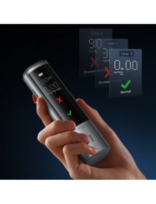 Baseus SafeJourney Pro Series alkomätare 470mAh grå