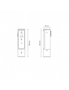 Baseus SafeJourney Pro Series alkomätare 470mAh grå
