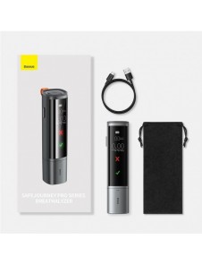 Baseus SafeJourney Pro Series alkomätare 470mAh grå