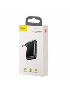 Bluetooth AUX-sändare Baseus BSBA-02 (Overseas Edition) - svart