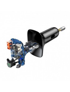 Bluetooth-sändare / billaddare Baseus S-13 (Overseas Edition) - svart