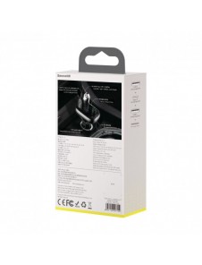 Bluetooth-sändare / billaddare Baseus S-13 (Overseas Edition) - svart