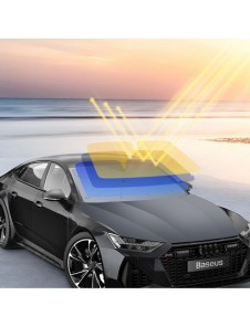 Solskydd till vindrutan Baseus CoolRide CRKX000001 - svart