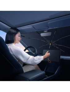 Solskydd till vindrutan Baseus CoolRide CRKX000001 - svart
