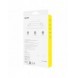 Set med 2x Baseus Crystal härdat glas för Nintendo Switch OLED 2021 + monteringssats - transparent
