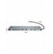 Baseus Enjoyment Multifunktionell dockningsstation för MacBook Laptop HUB Stand Adapter 10in1 (CATSX-F0G)