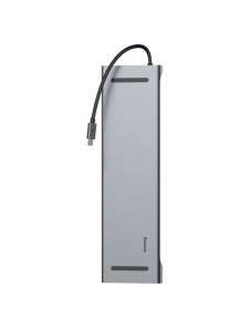 Baseus Enjoyment Multifunktionell dockningsstation för MacBook Laptop HUB Stand Adapter 10in1 (CATSX-F0G)