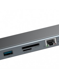 Baseus Enjoyment Multifunktionell dockningsstation för MacBook Laptop HUB Stand Adapter 10in1 (CATSX-F0G)