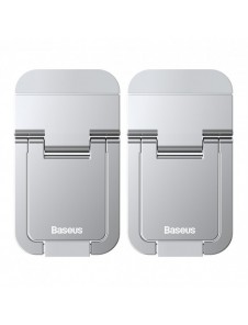 Baseus universella fotstativ för laptop (2 st) silver (LUZC000012)