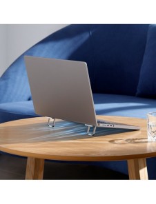Baseus universella fotstativ för laptop (2 st) silver (LUZC000012)