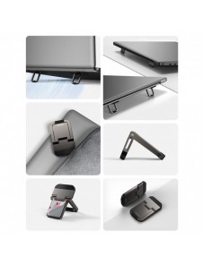Baseus universella fotstativ för laptop (2 st) silver (LUZC000012)
