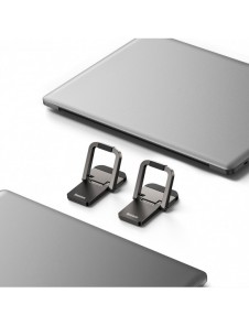Baseus universella fotstativ för laptop (2 st) silver (LUZC000012)