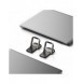 Baseus universella fotstativ för laptop (2 st) silver (LUZC000012)
